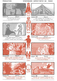 Dante’s Inferno Storyboard 1